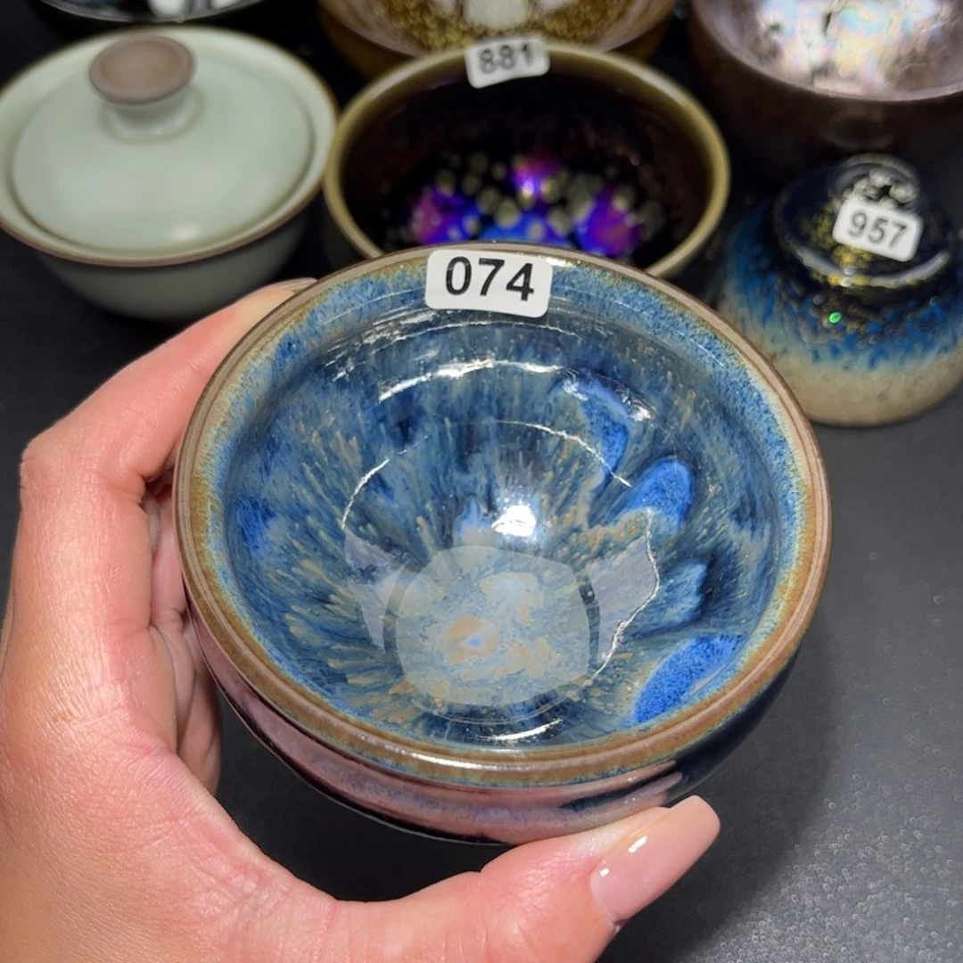 茶盏74 建盏单盏放大漏…………