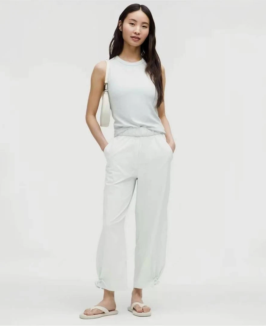 【嘿店】【工装裤】Studio 女士宽松款轻量化防泼水中腰长裤