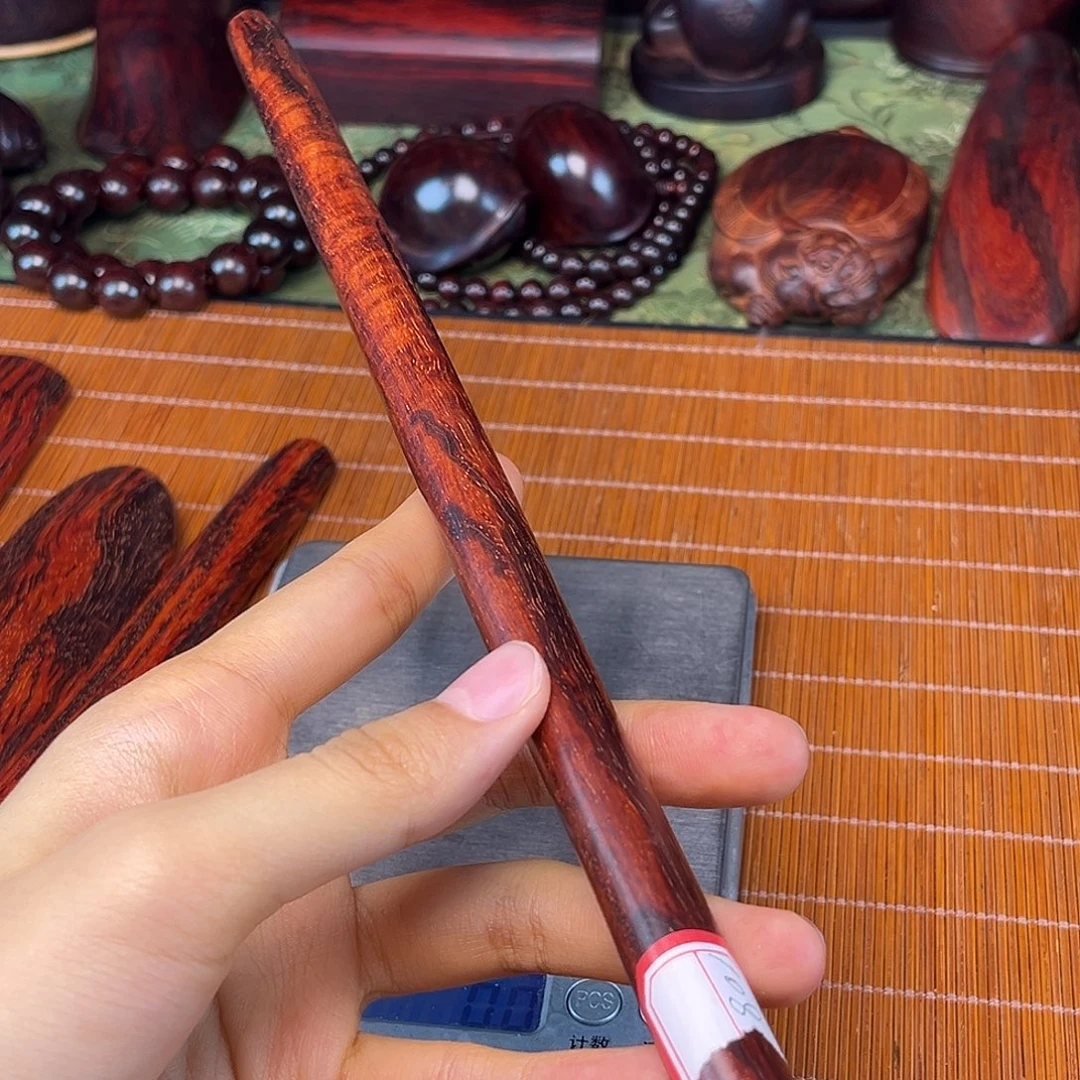 檀香紫檀（小叶紫檀）棍子水波带星