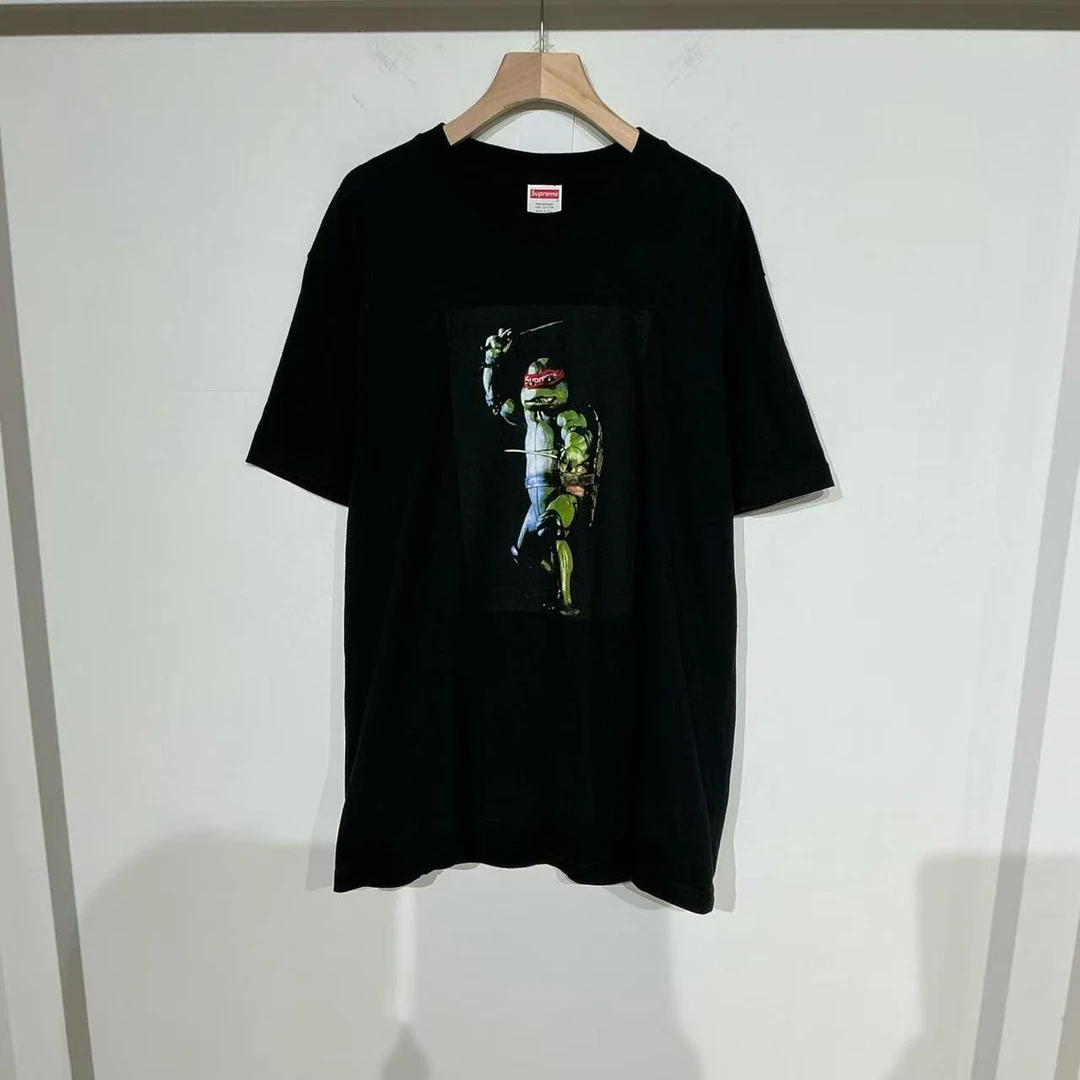99新 Supreme 忍者神龟印花短袖T恤 m码/361242
