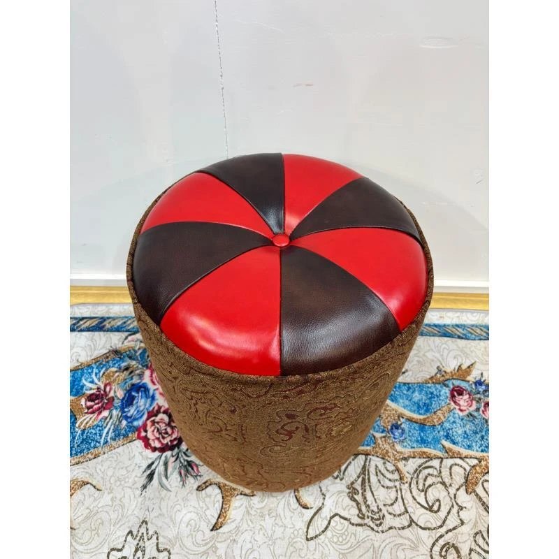 504圆凳380*380*430  美式脚踏坐具妆凳坐具