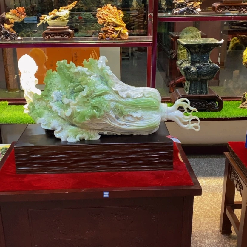 【闪购商品】蛇纹石玉摆件未镶嵌