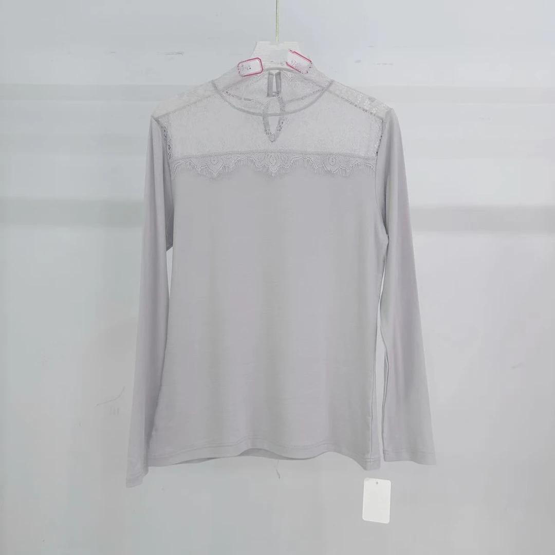 8689-一秒速热（零触感）性感蕾丝打底（63822月光银）