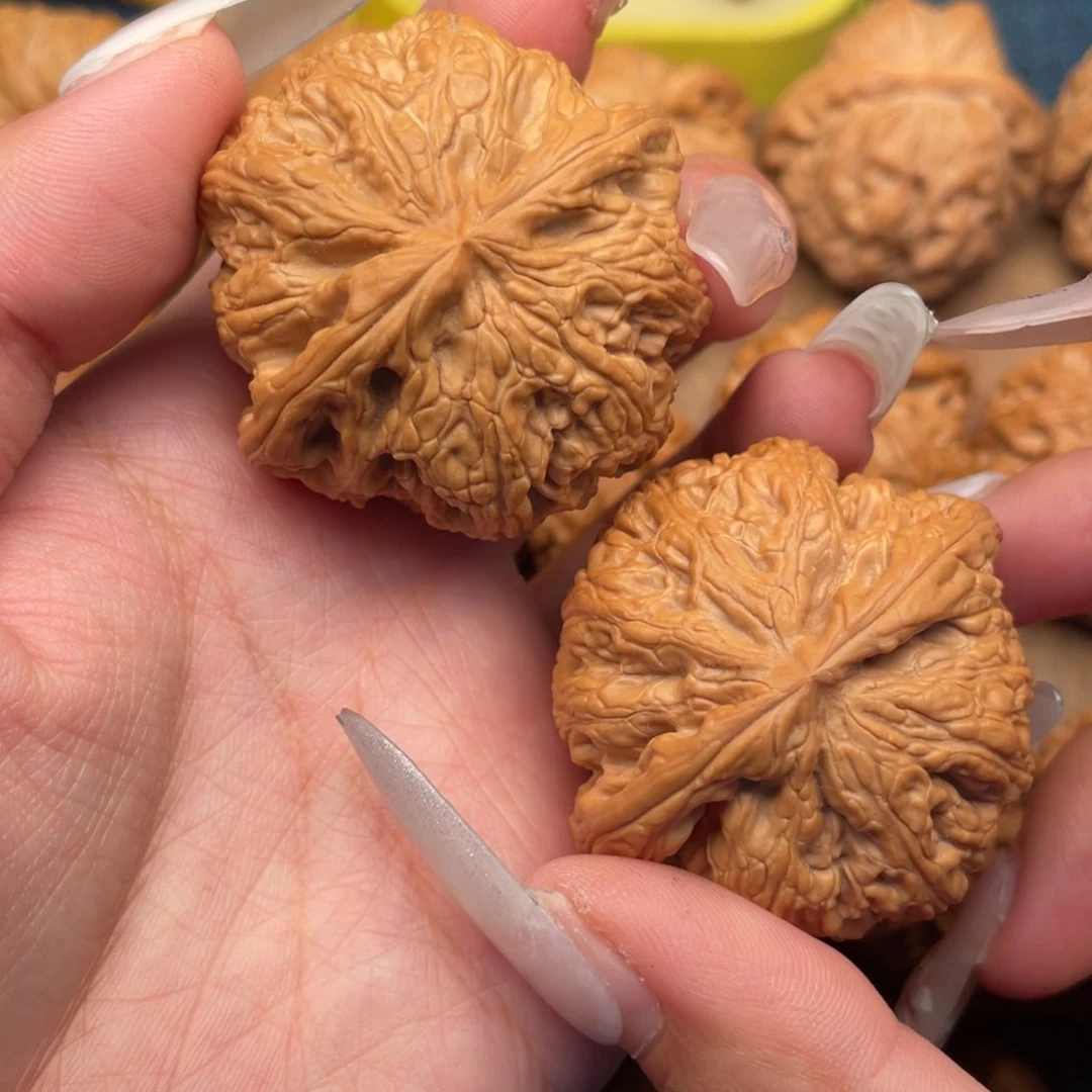 文玩核桃把件全品，精配球筋45
