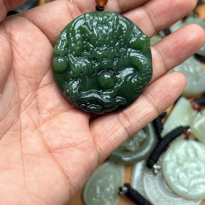 和田玉颈饰未镶嵌d*