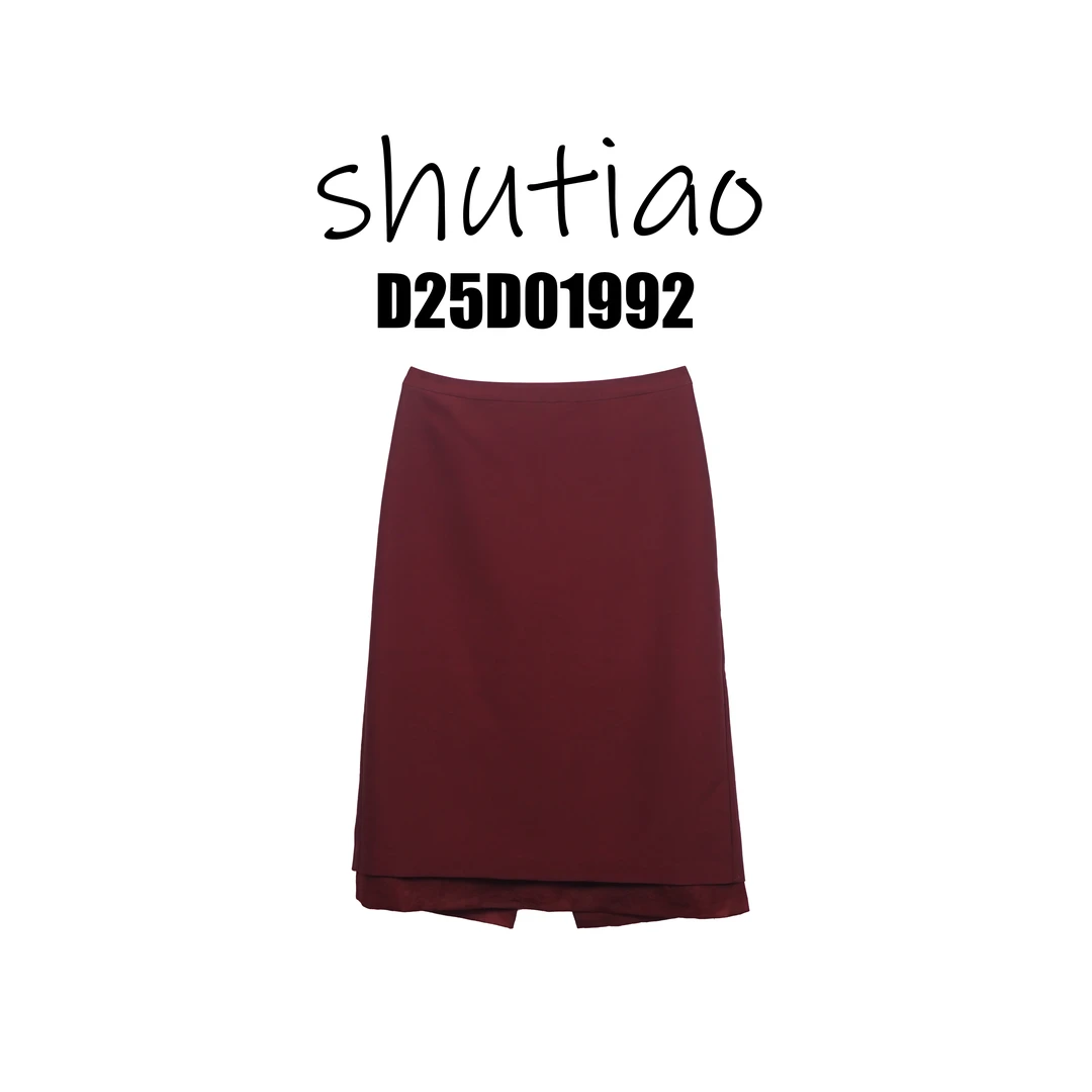 【SHUTIAO】2025夏季：新款小众设计款裙子D25D01992