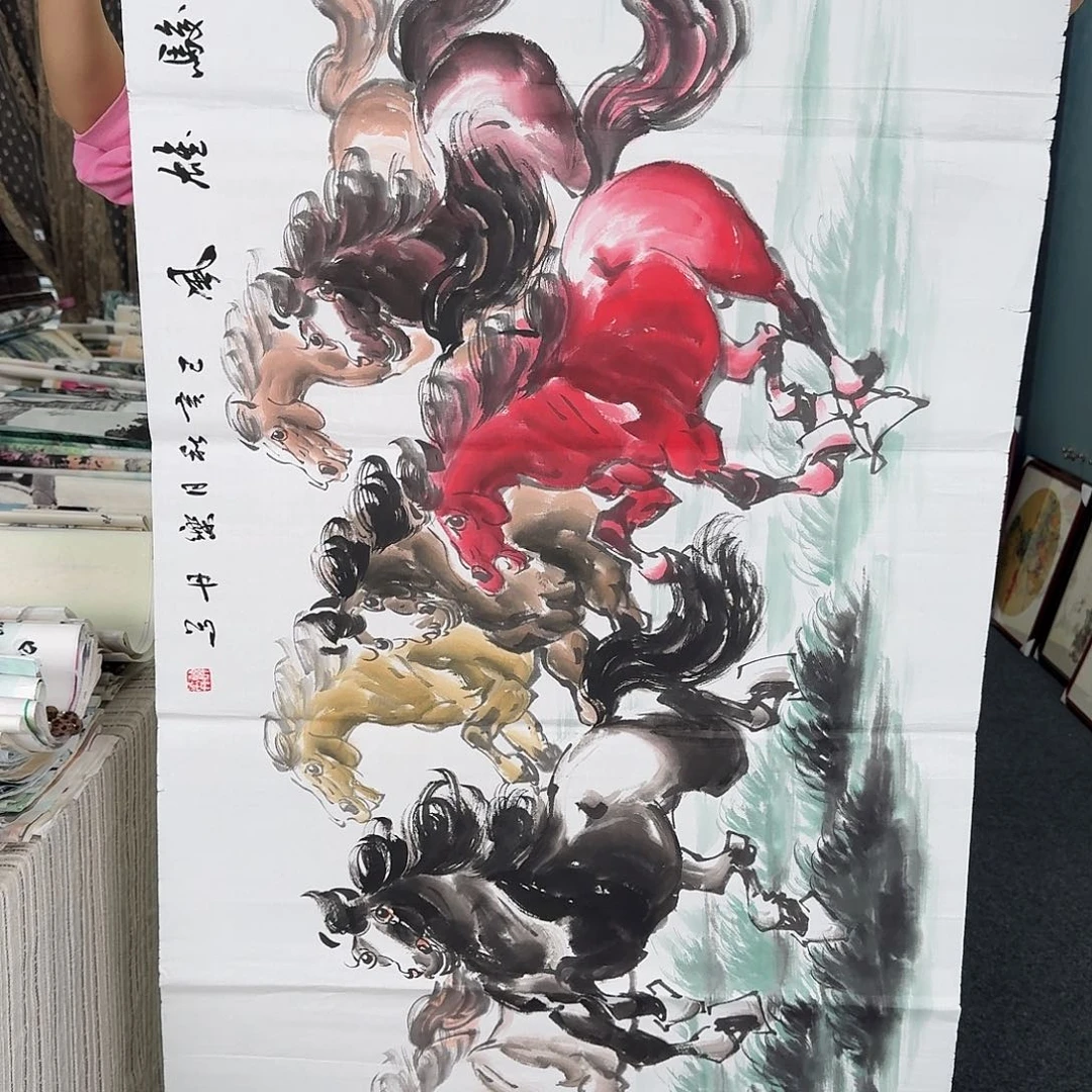 纯手绘的好看作品