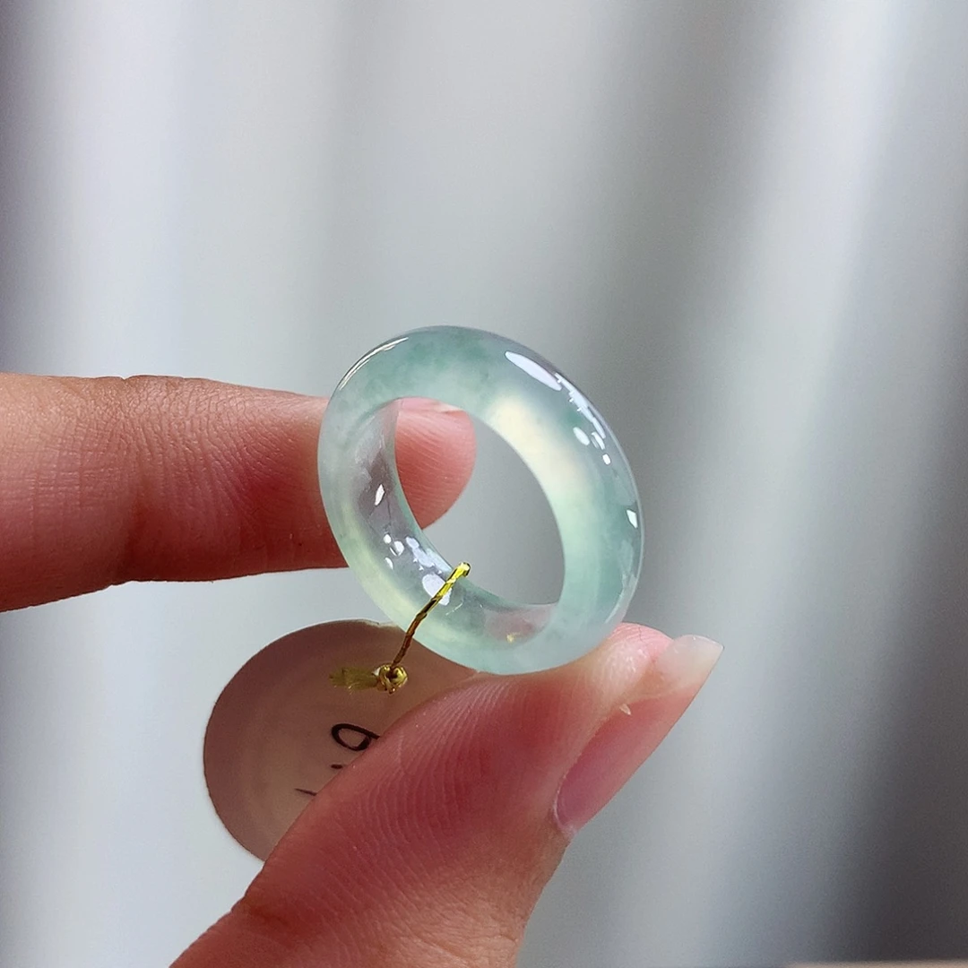 未镶嵌戒指翡翠67圈