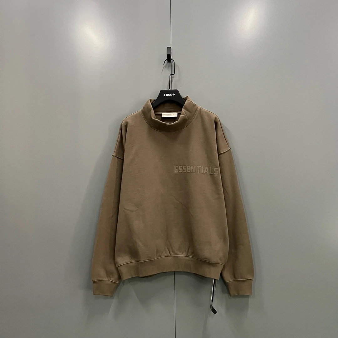 未使用 maje h922 棕色印花logo卫衣011401