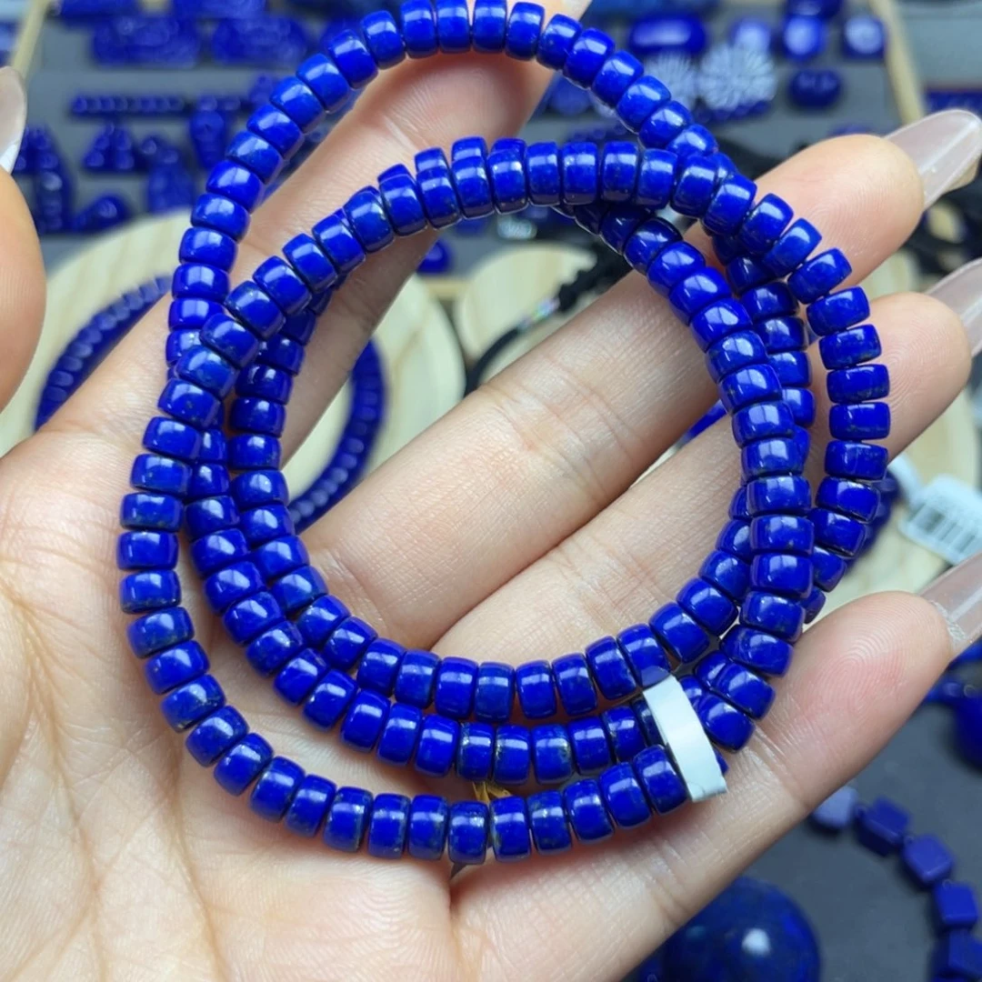 青金石未镶嵌5+多圈