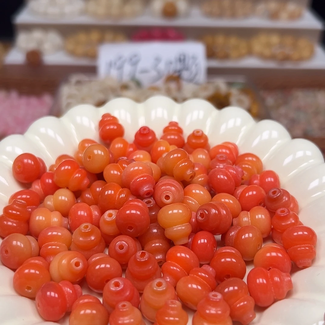 手串菩提根/象牙果卡14金橘葫芦23颗