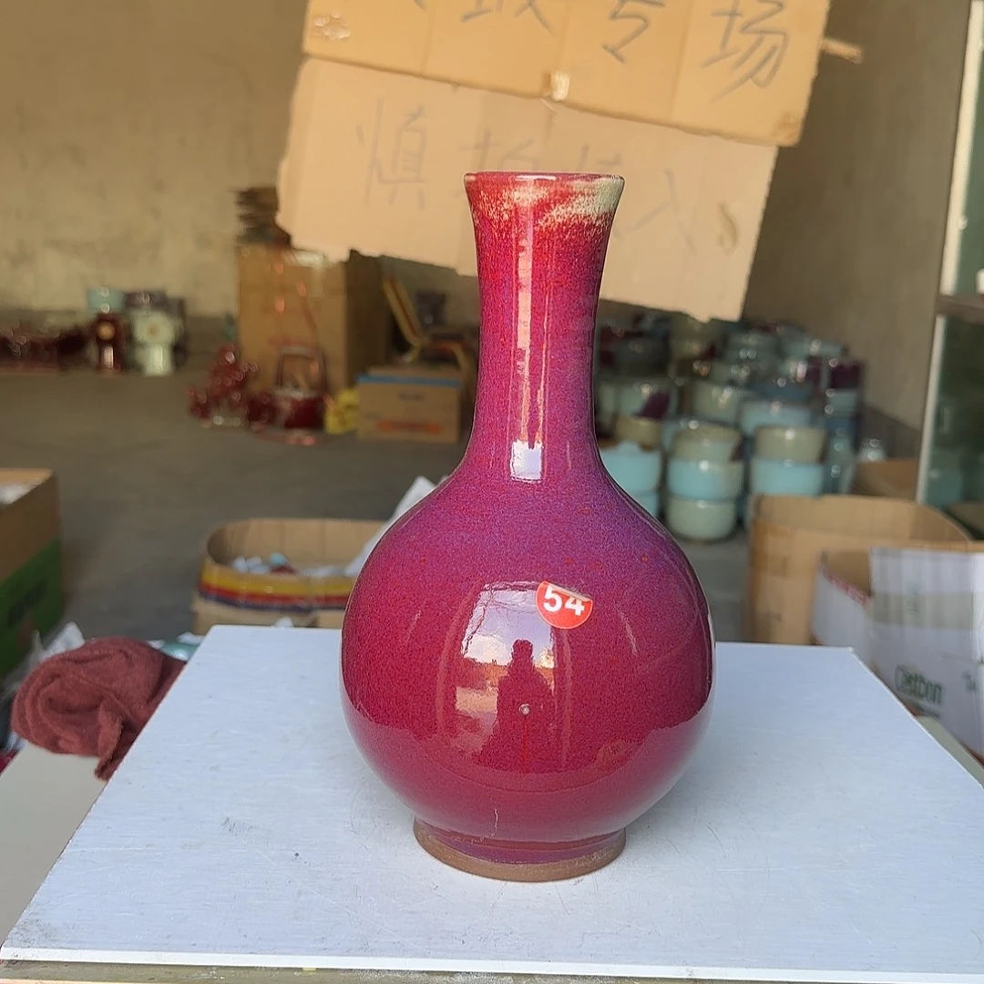 陶摆件郑家钧瓷摆件微瑕