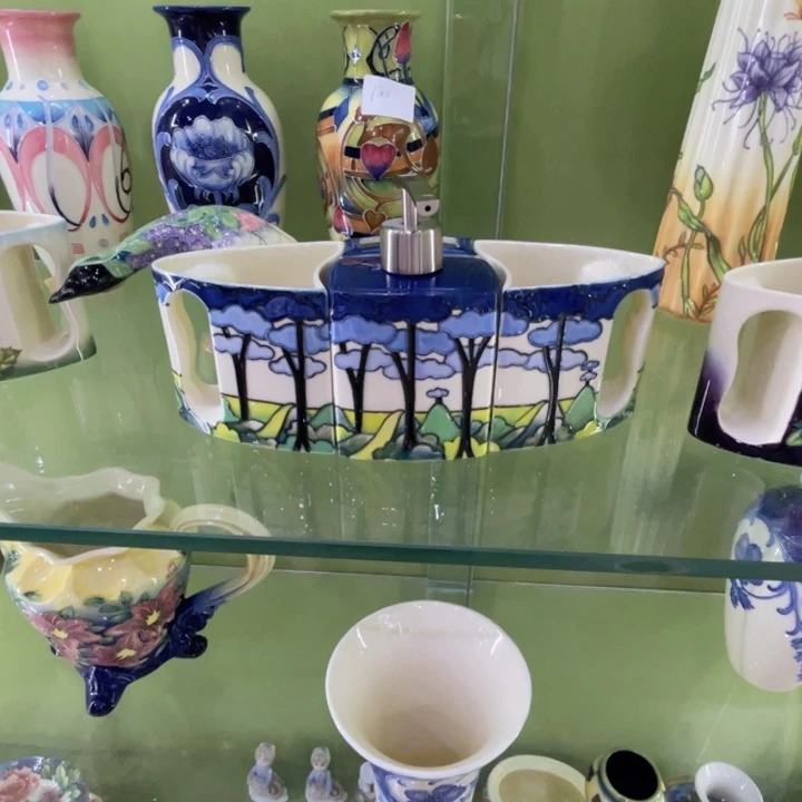 珐琅彩卫浴组四件套