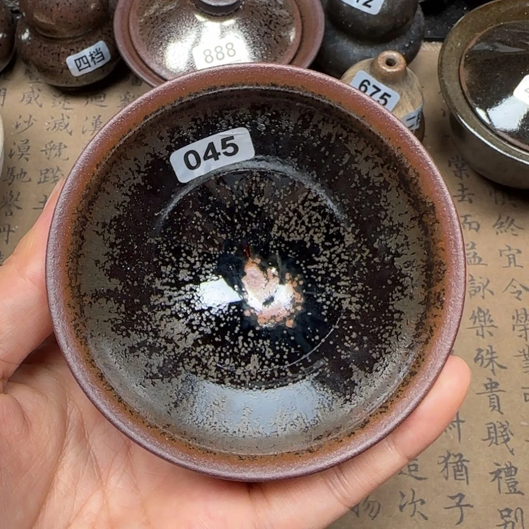 茶盏龙窑柴烧原矿原釉045