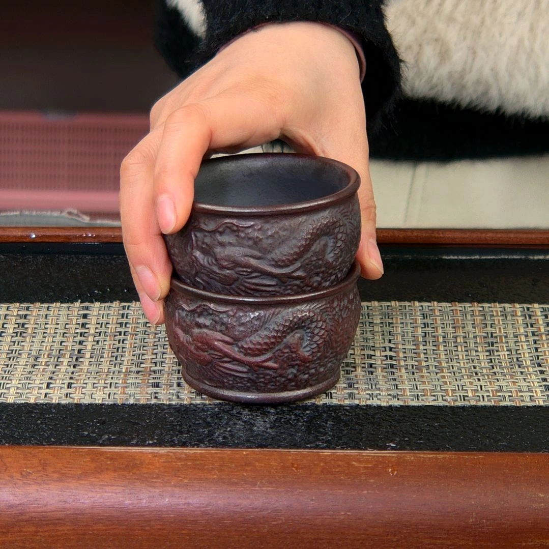 【闪购商品】紫砂茶杯高货放漏