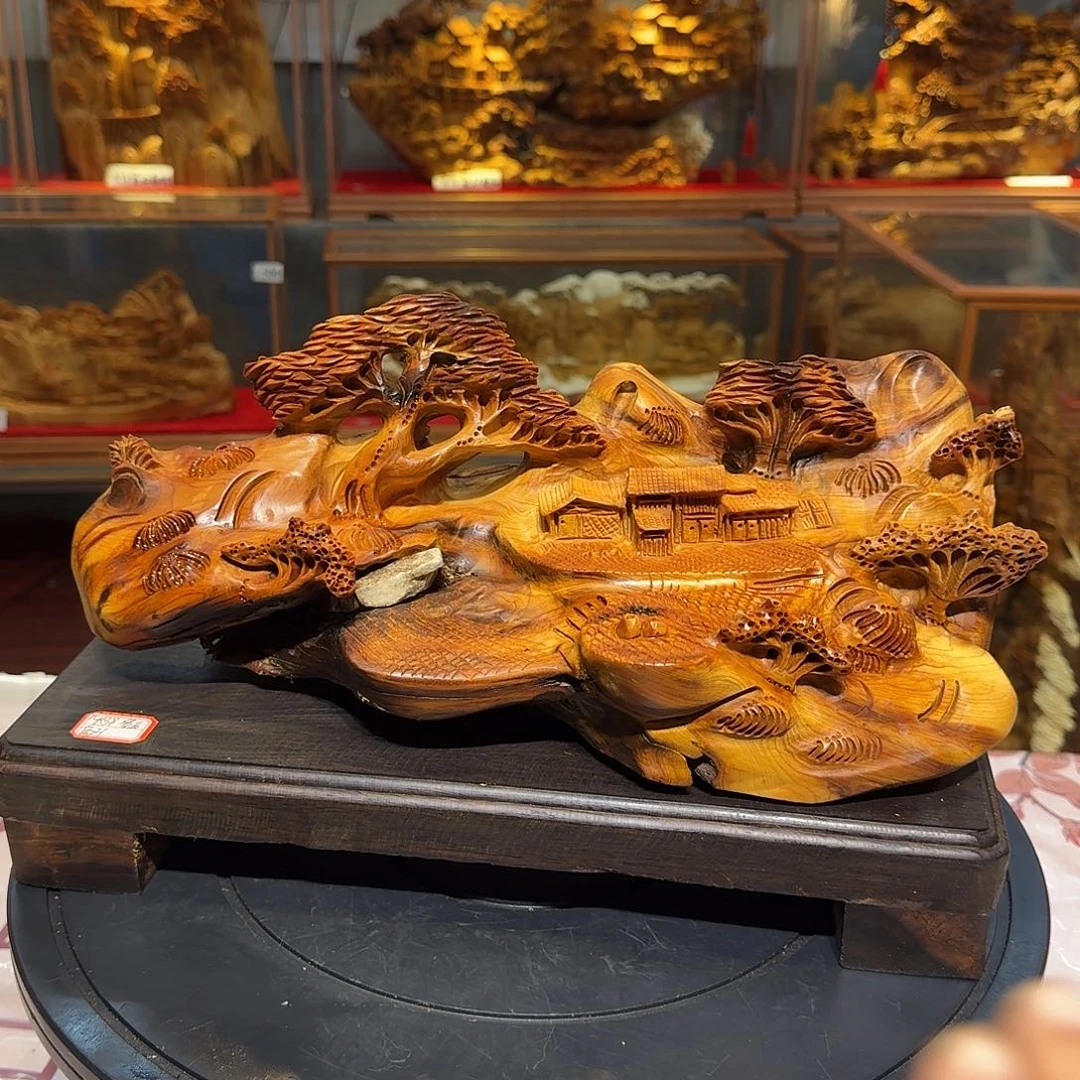 柏木（崖柏）木雕款