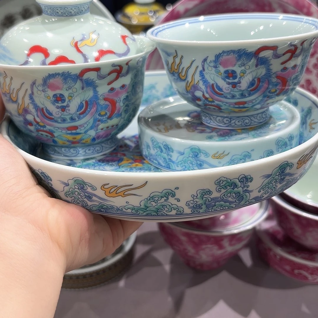 瓷片景德镇瓷器精品展示