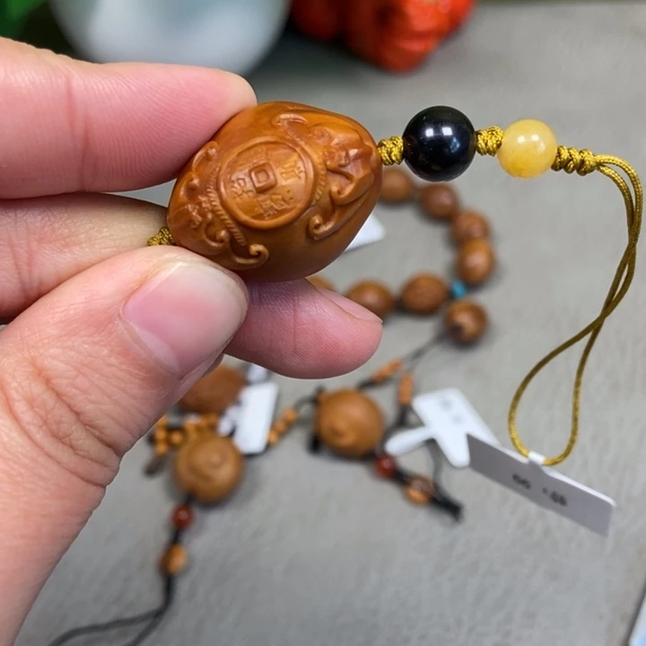 橄榄核手串/手链二**妈铜钱单子