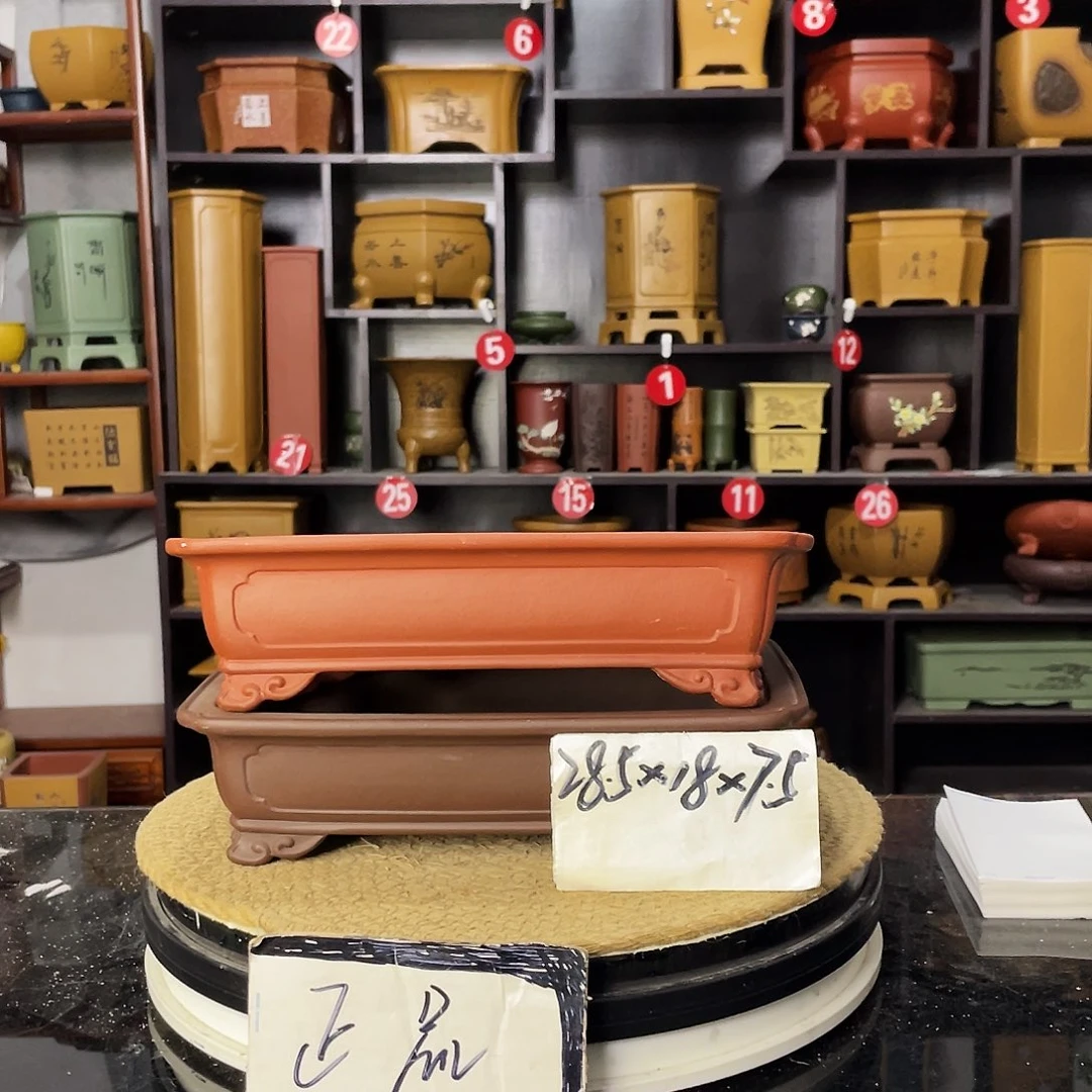 D-盆尚好紫砂花盆