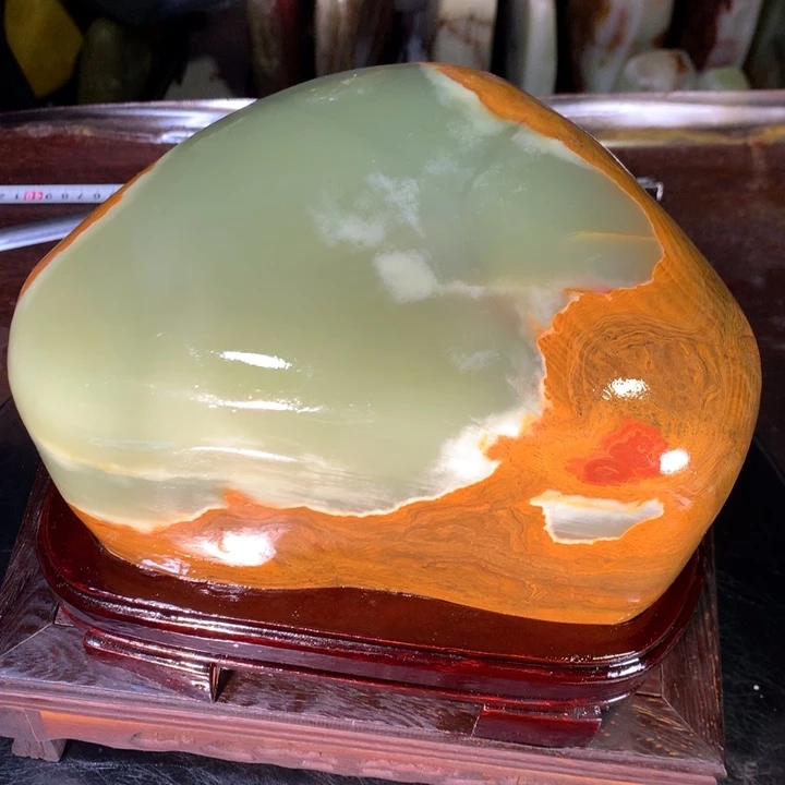 石材天然原石摆件
