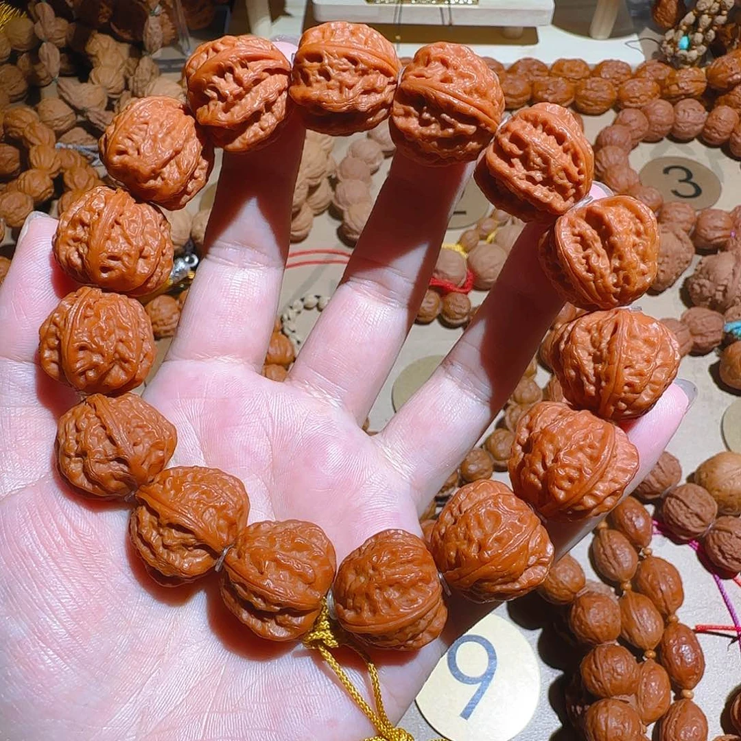 文玩核桃吊坠三角佛肚京八棱