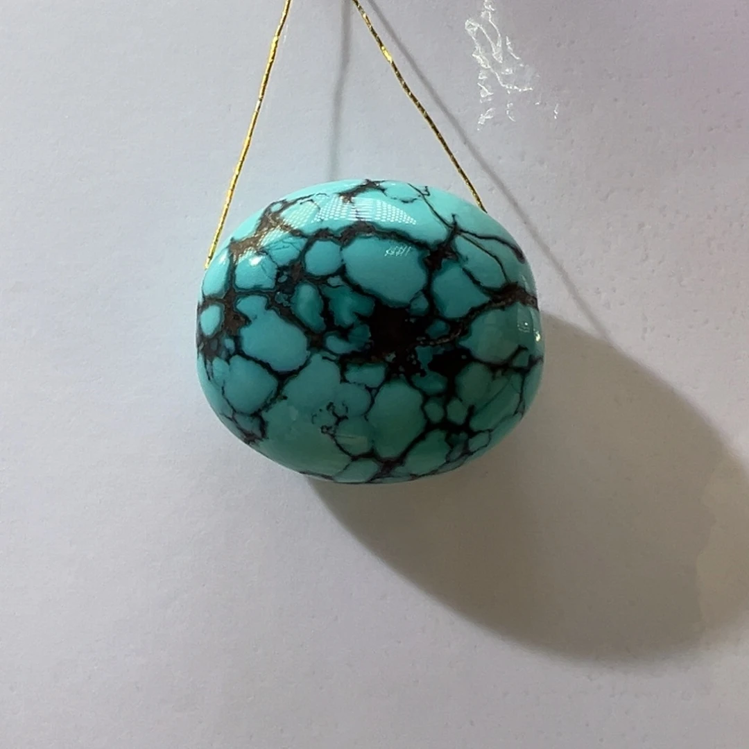 绿松石未镶嵌挂件