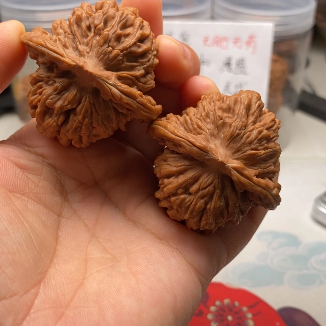 文玩核桃吊坠45四座楼小修