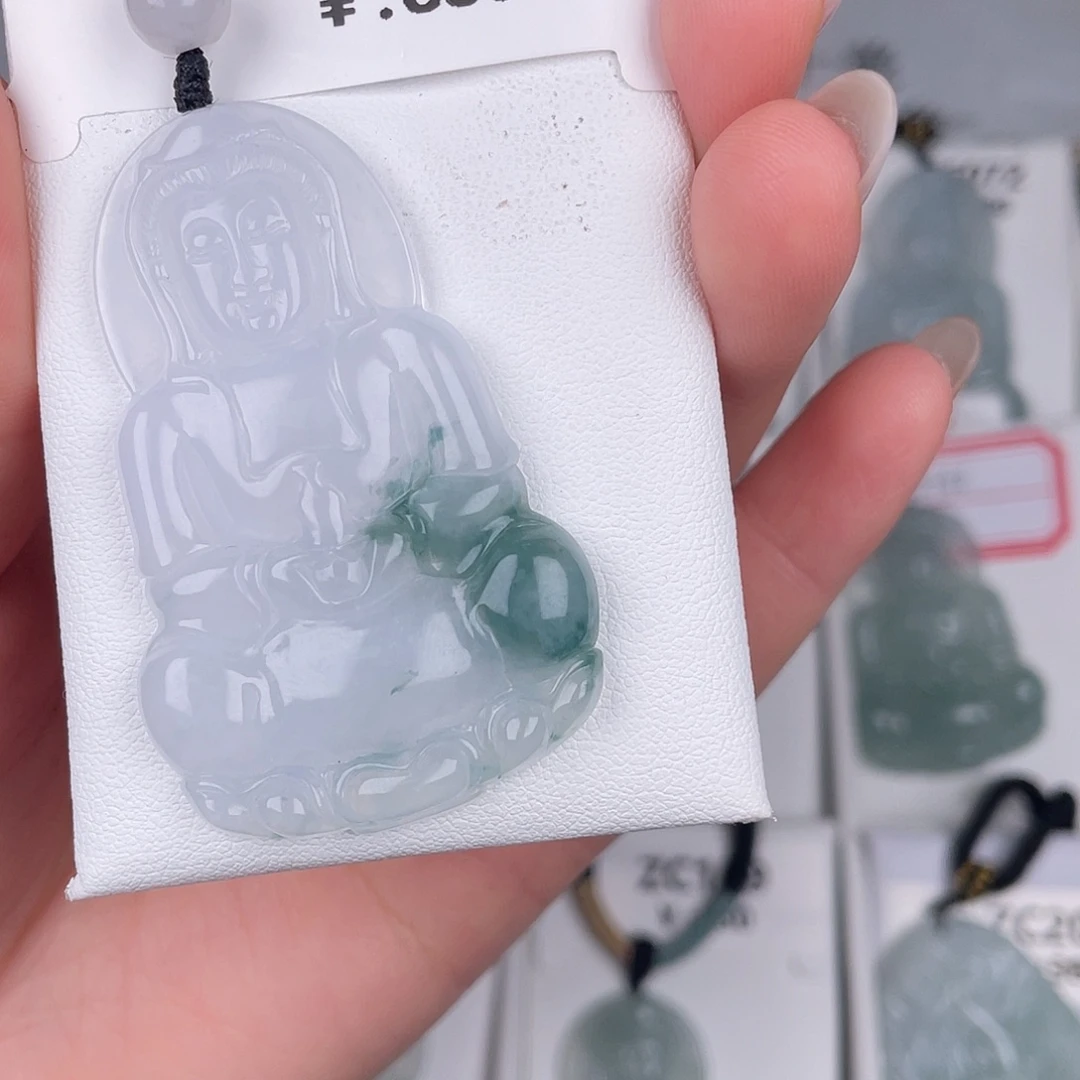 翡翠未镶嵌颈饰zc060