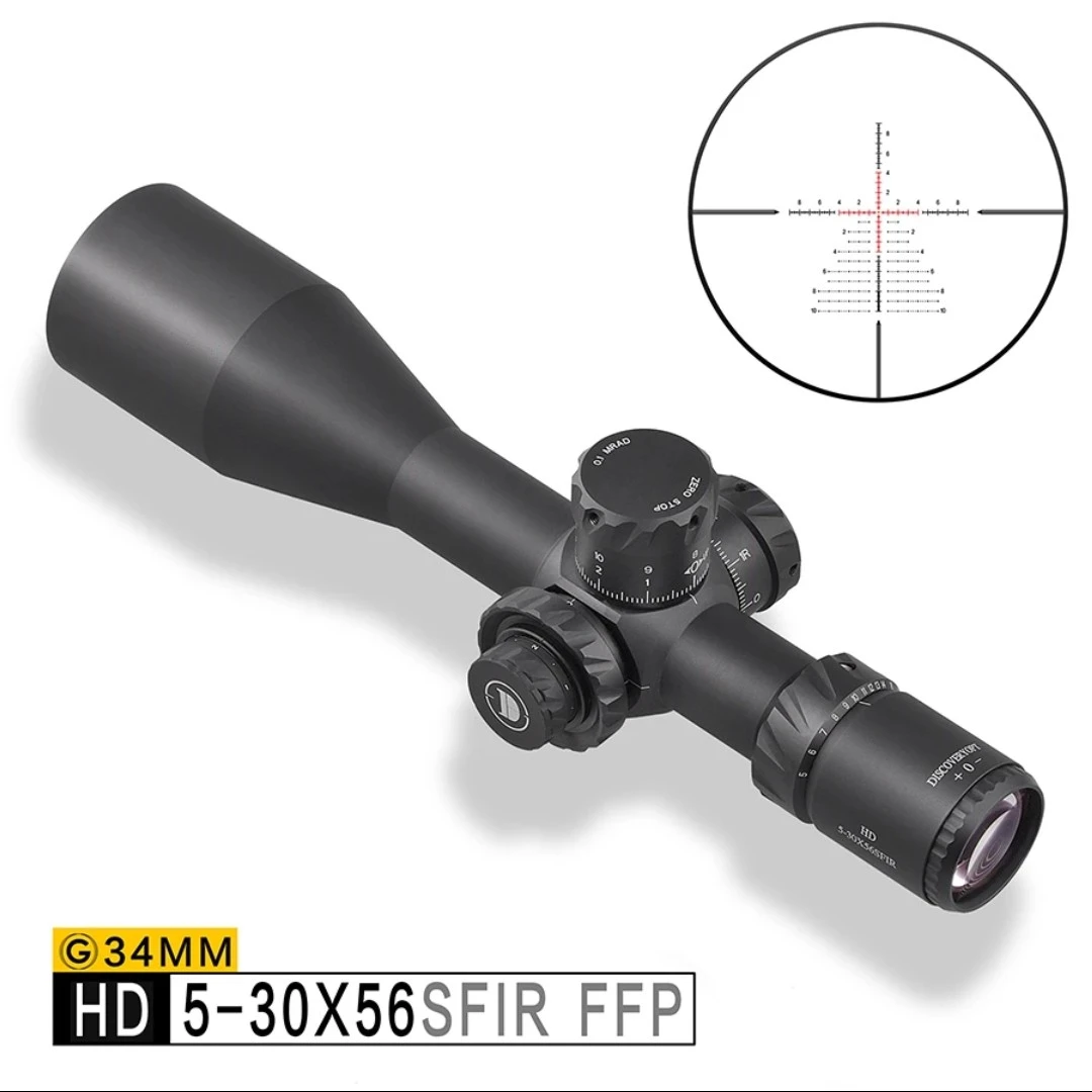 发现者HD5-30X56SFIR前置ZEROSTOP瞄准镜高清抗震调焦户外瞄准器