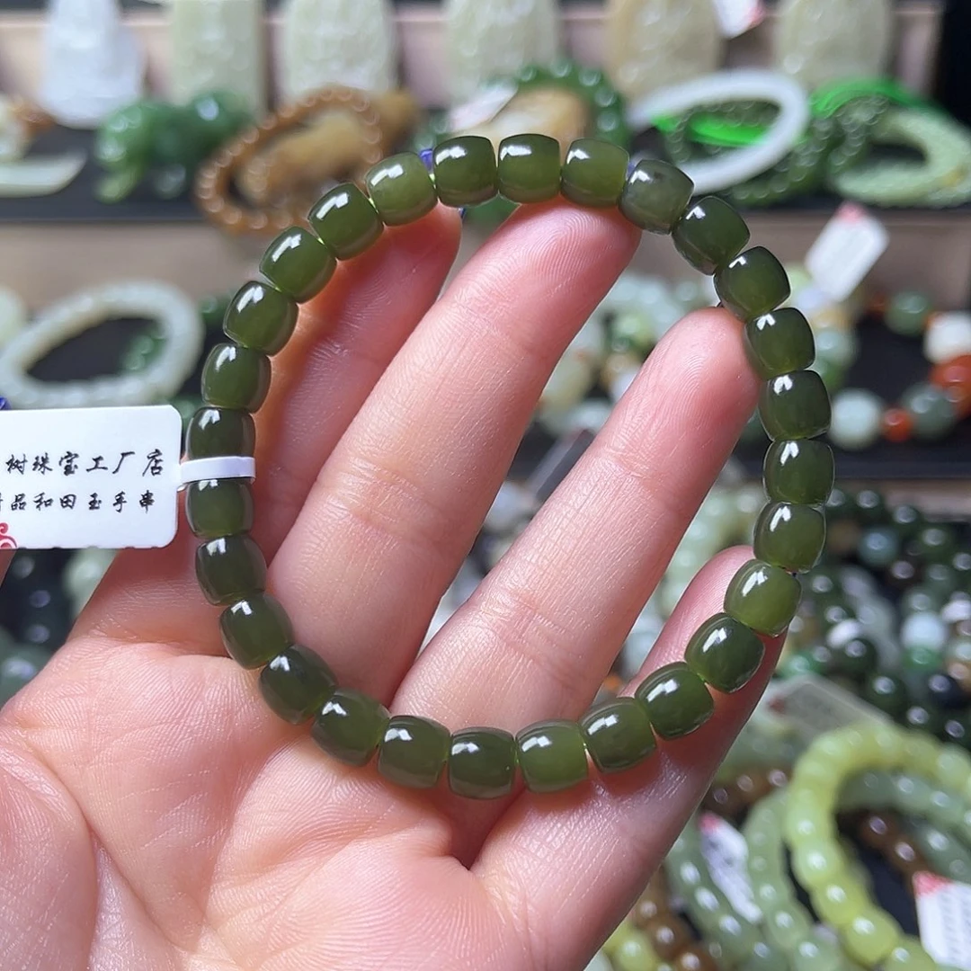 和田玉手链未镶嵌