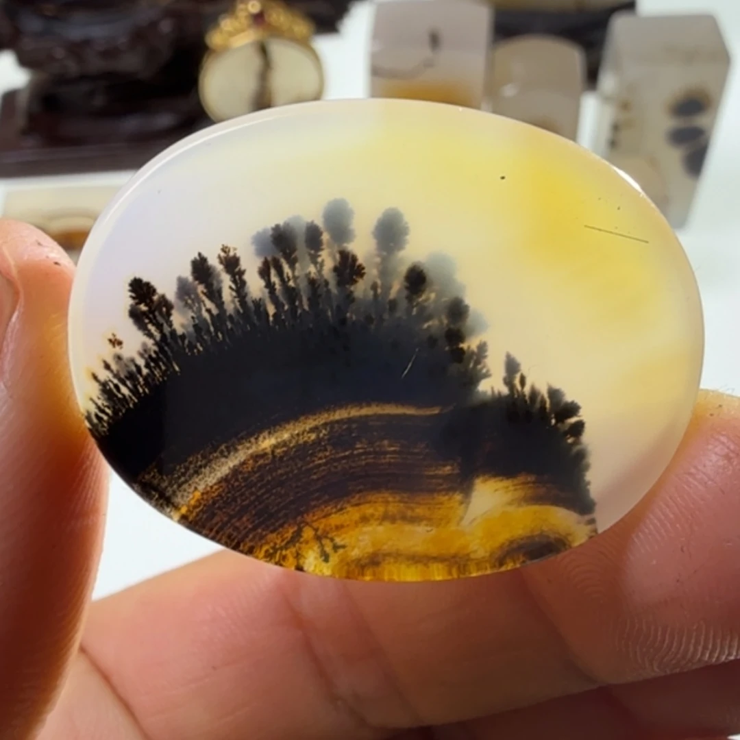 玛瑙/玉髓未镶嵌珠宝半成品