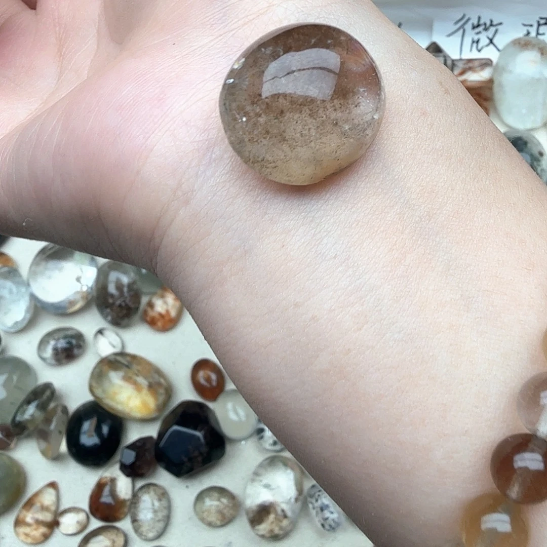 未镶嵌水晶珠宝半成品