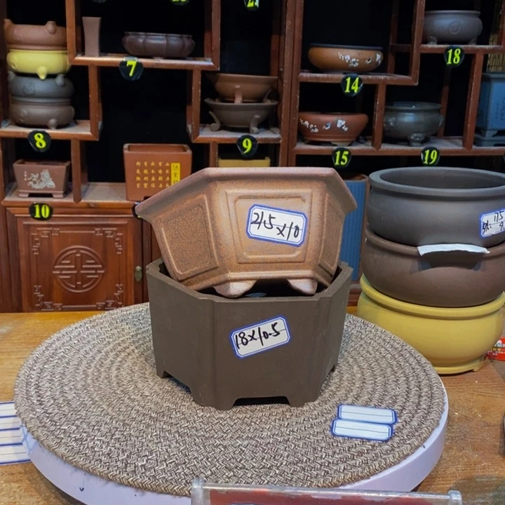 紫砂花盆紫砂花盆