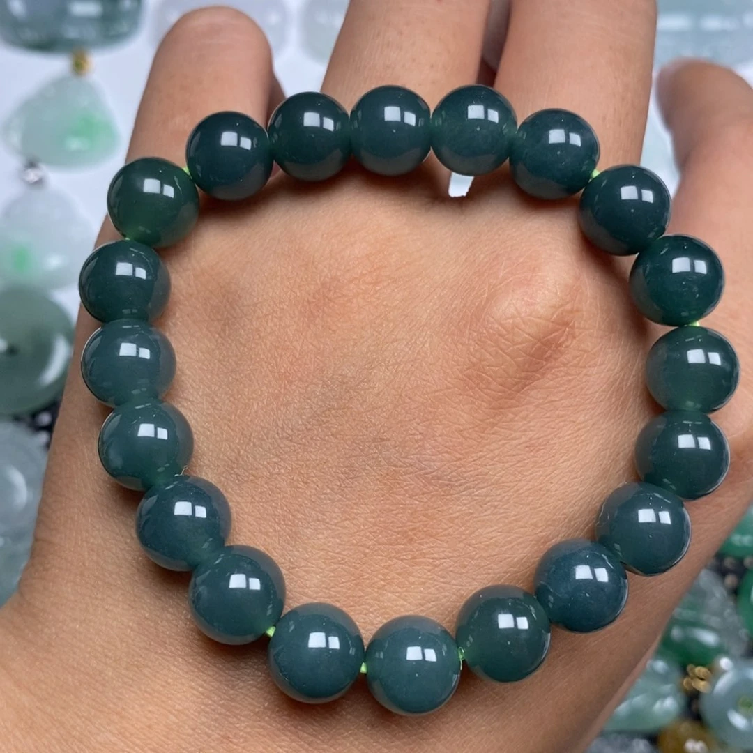 未镶嵌手串翡翠手串