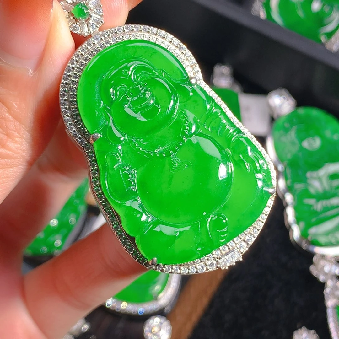 翡翠吊坠(不含链)未镶嵌