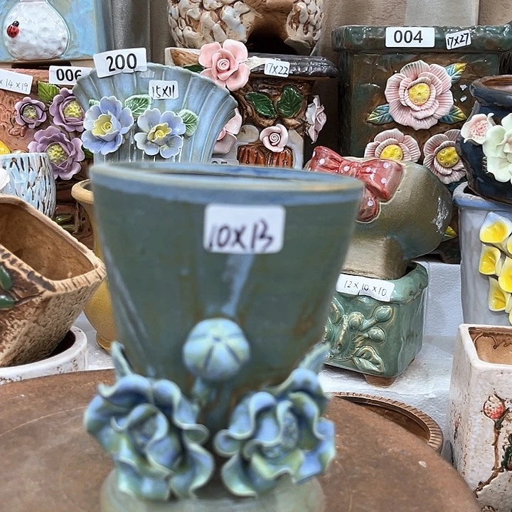 红陶粗陶花盆粗陶花盆