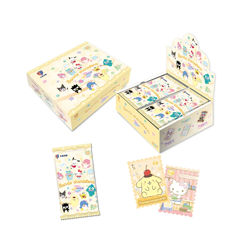 【新人浮浮】卡宝文创三丽鸥第六弹花漾LUCKl系列收藏卡牌