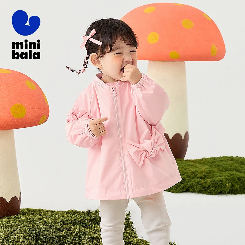 迷你巴拉女童外套春季新款外出甜美洋气百搭保暖衣服230125105001