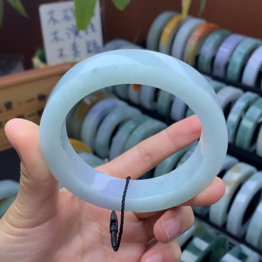 未镶嵌手镯定制翡翠定制不退不换