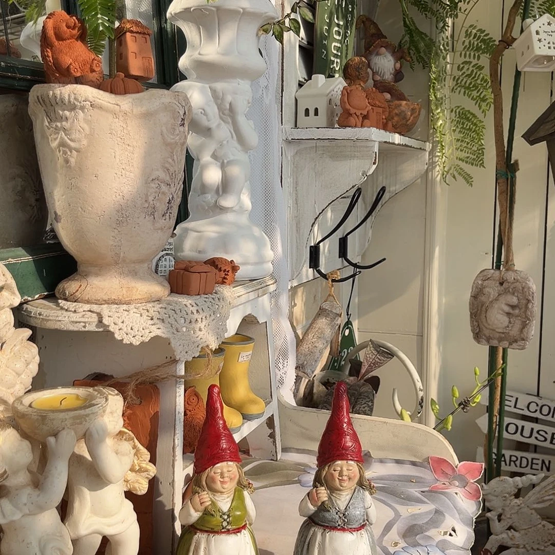 心***之陶土老奶奶地精 1 对