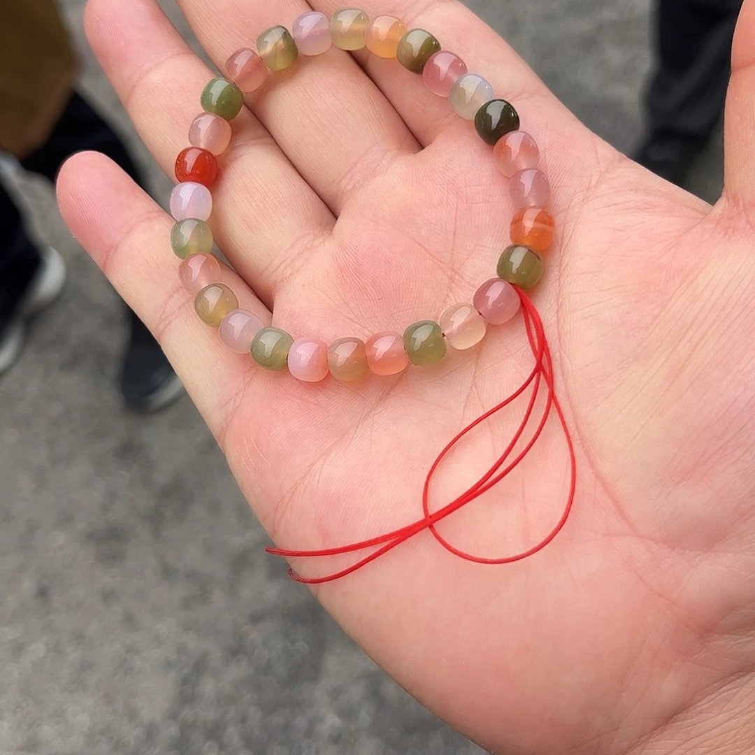 玛瑙/玉髓未镶嵌手链