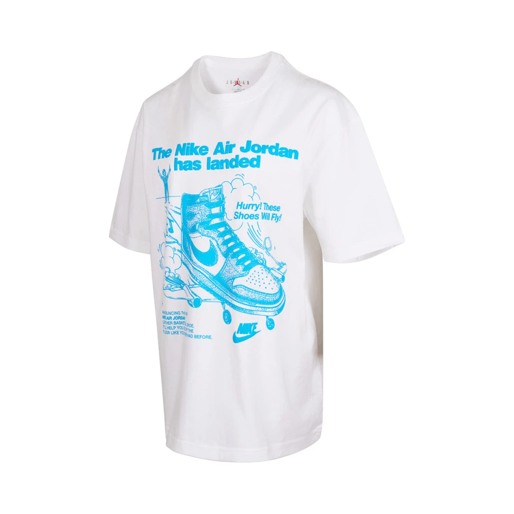 【滔搏联动】NIKE耐克女子ASWJ SS OS GFX TEE SNKR T恤·HJ0137-100
