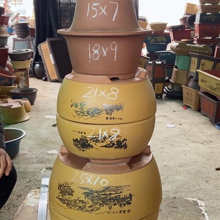 紫砂花盆紫砂紫砂