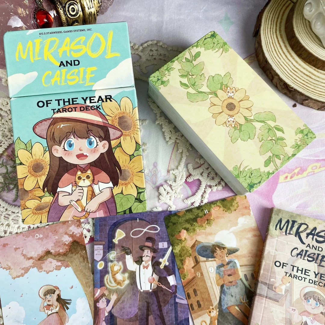 正版【那一年的向日葵与凯茜】塔罗牌韦特伟特and CAISIE Tarot卡牌