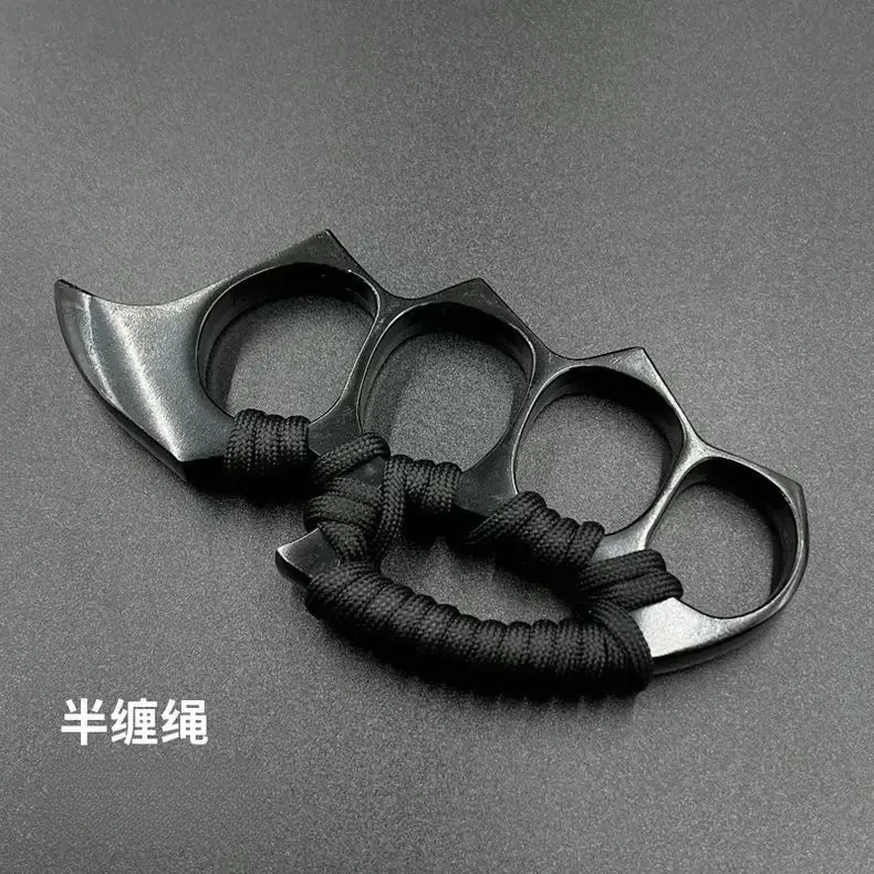 户外突围指虎防身四指手扣铁拳环车载拳扣拳套武器钛金属防卫