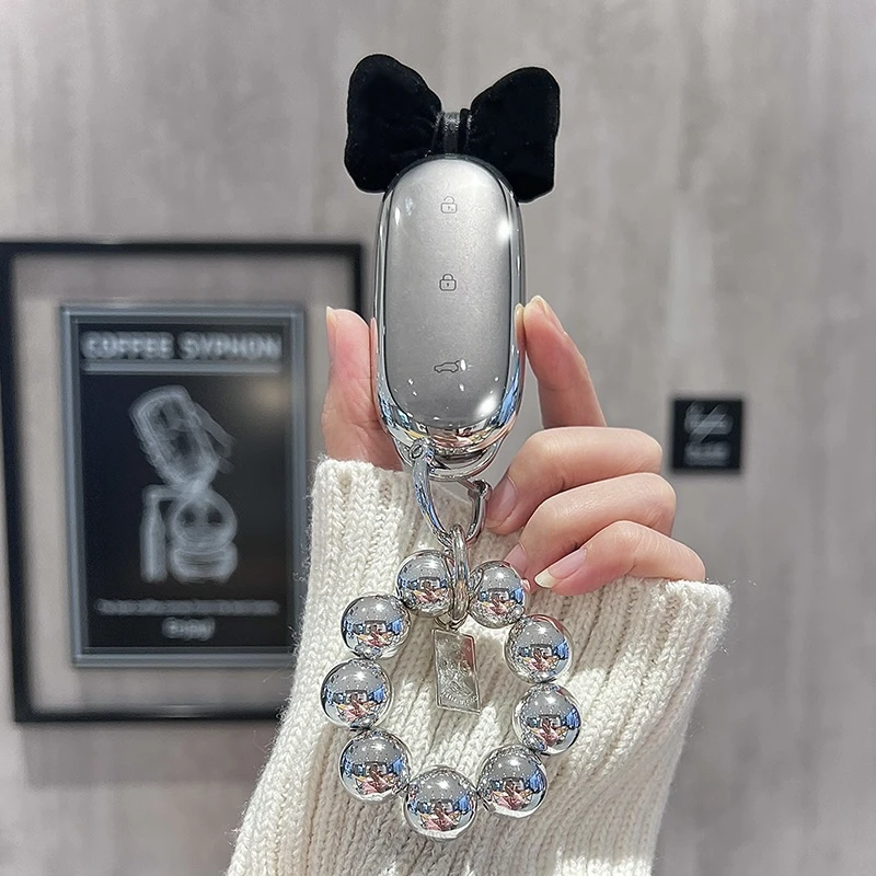 理想l9钥匙套l8高级l7专用one汽车配件用品改装mega壳扣2024款l6