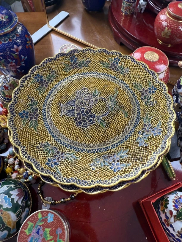 景泰蓝脱胎掐丝珐琅