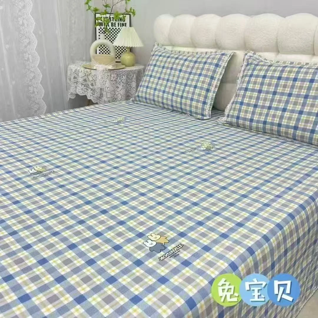 兔宝贝【1.5*2.4米】单人床单 细腻柔软双层纱面料