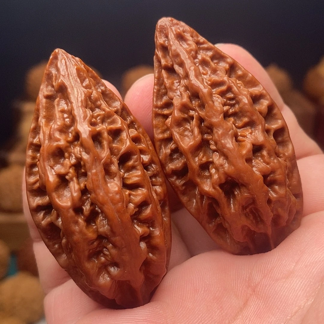 文玩核桃把件判官笔