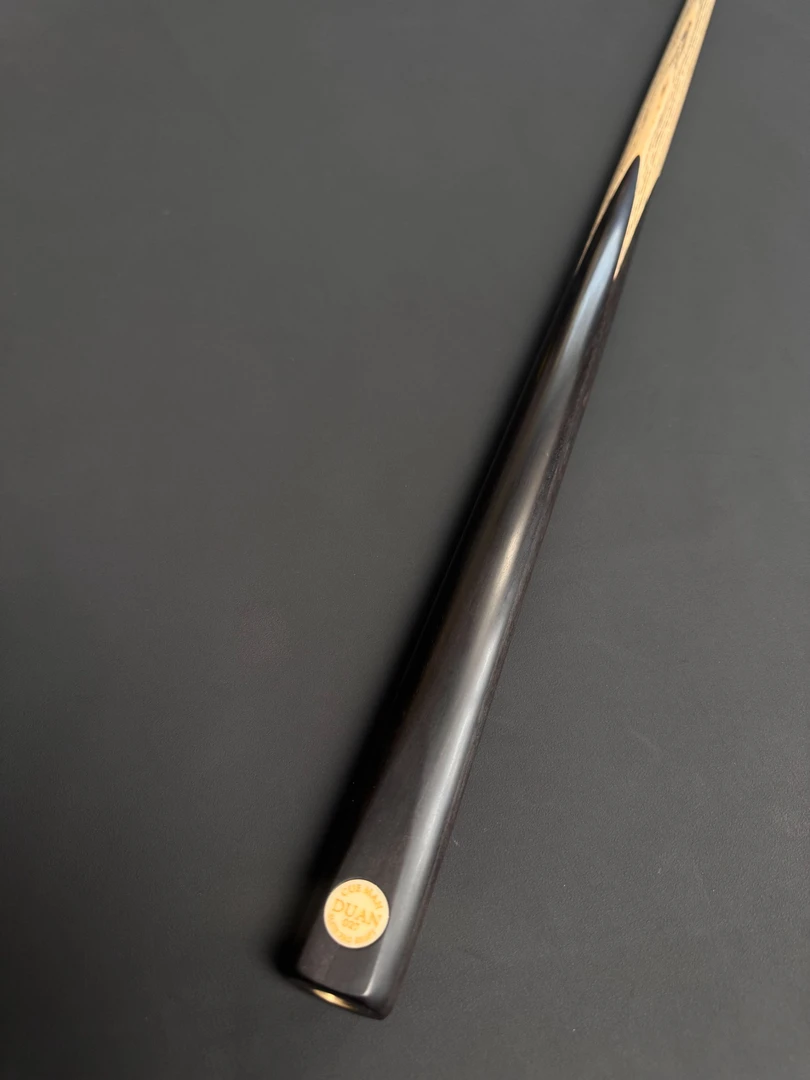 段氏球杆CUE MAN DUAN 段氏球杆精英版金牌 黑檀黑通中八小头杆